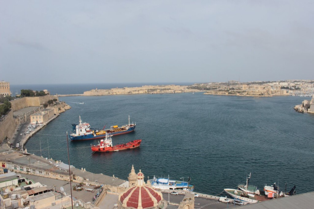 Stunning view of Valletta Harbour